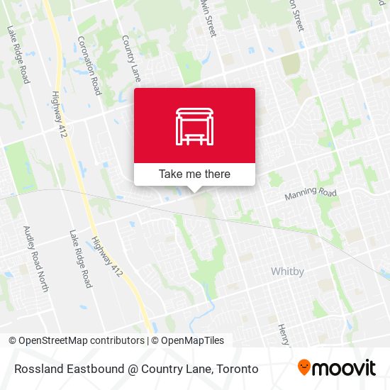 Rossland Eastbound @ Country Lane plan