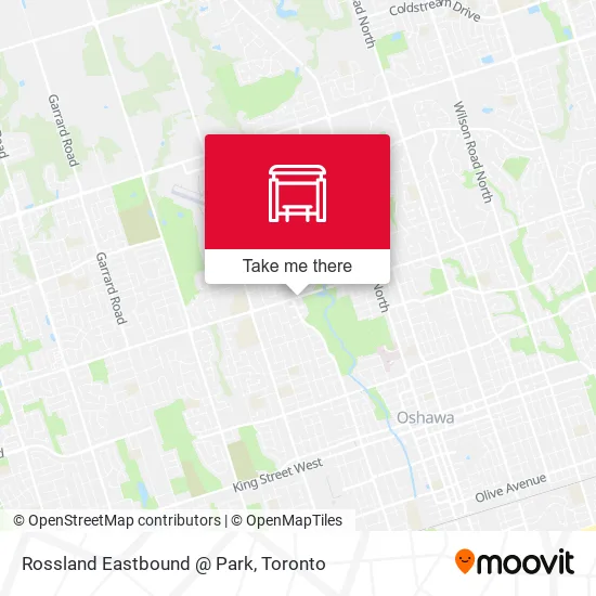 Rossland Eastbound @ Park map