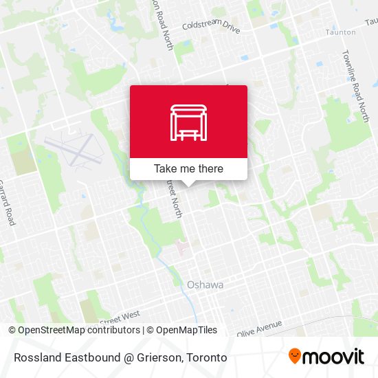 Rossland Eastbound @ Grierson map