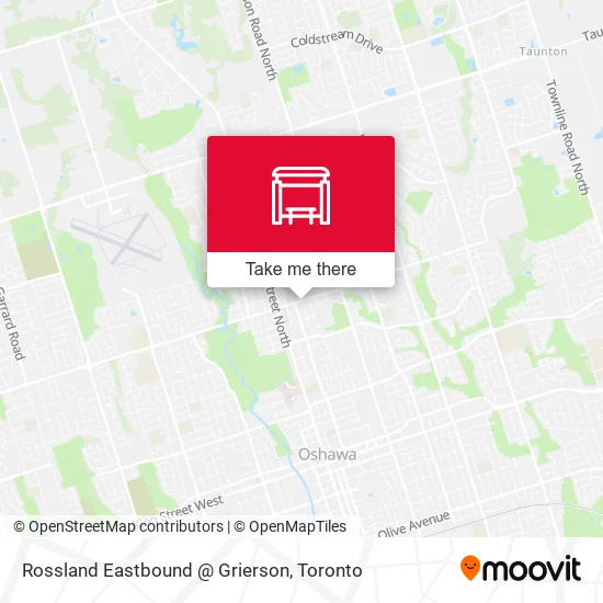 Rossland Eastbound @ Grierson map