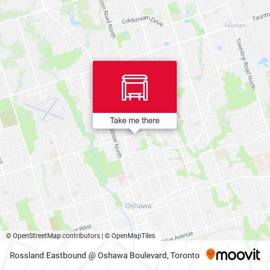 Rossland Eastbound @ Oshawa Boulevard plan