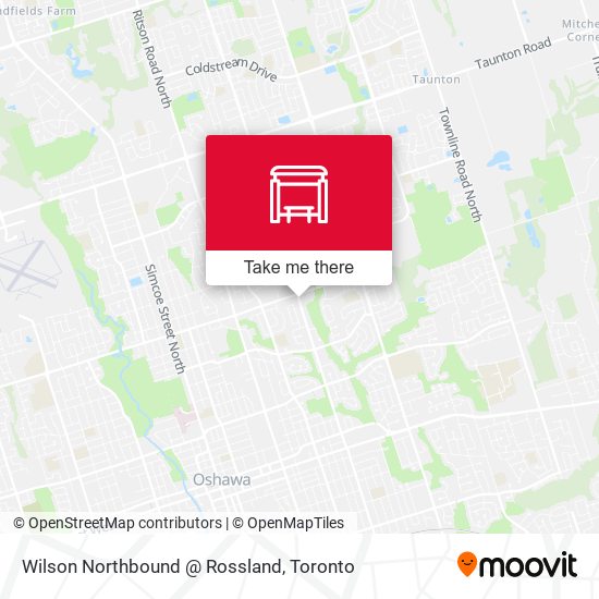 Wilson Northbound @ Rossland map