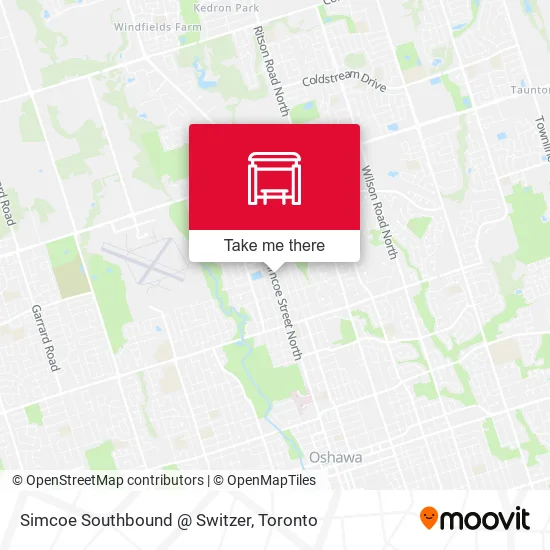 Simcoe Southbound @ Switzer plan