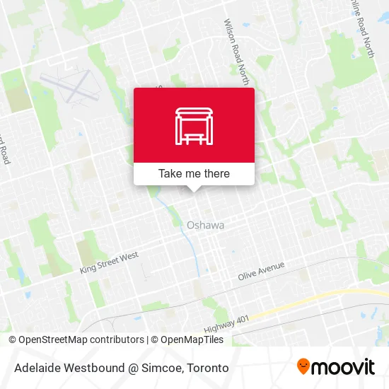 Adelaide Westbound @ Simcoe plan