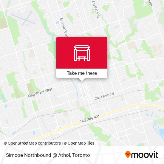Simcoe Northbound @ Athol plan