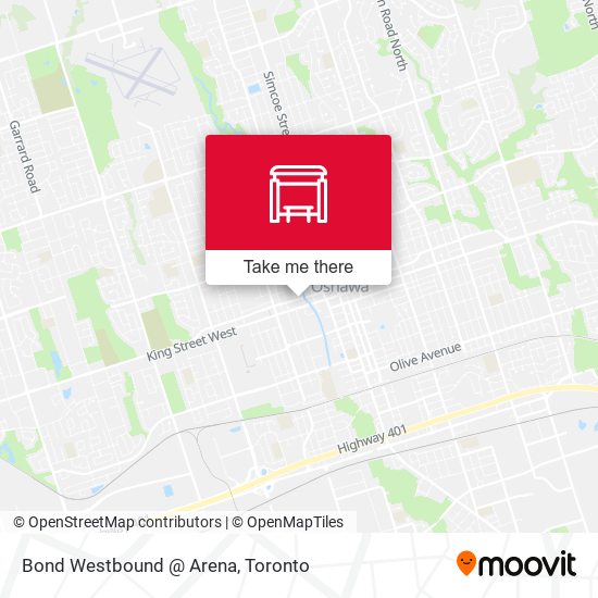 Bond Westbound @ Arena plan