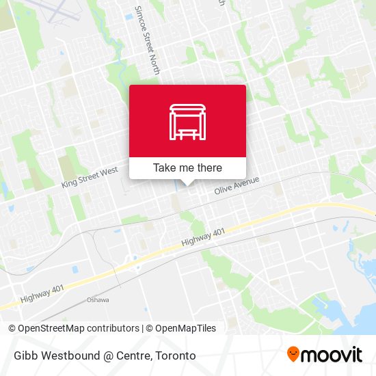 Gibb Westbound @ Centre plan