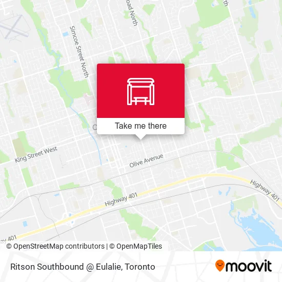 Ritson Southbound @ Eulalie map