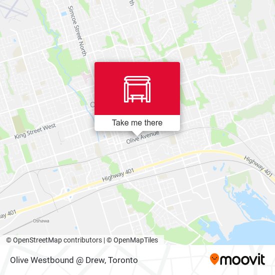 Olive Westbound @ Drew plan