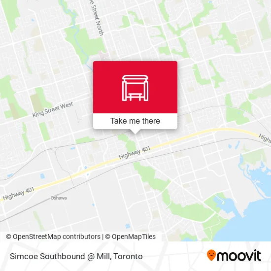 Simcoe Southbound @ Mill plan