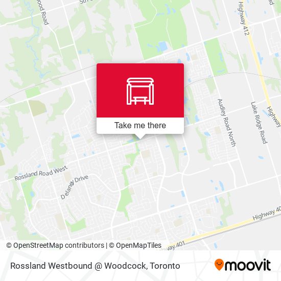 Rossland Westbound @ Woodcock plan
