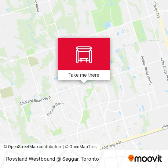 Rossland Westbound @ Seggar plan