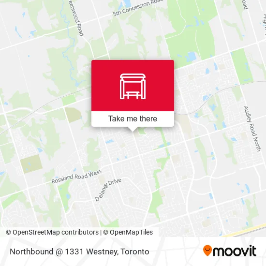 Northbound @ 1331 Westney map