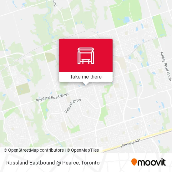 Rossland Eastbound @ Pearce map