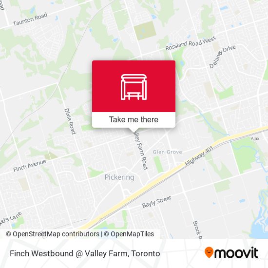 Finch Westbound @ Valley Farm plan