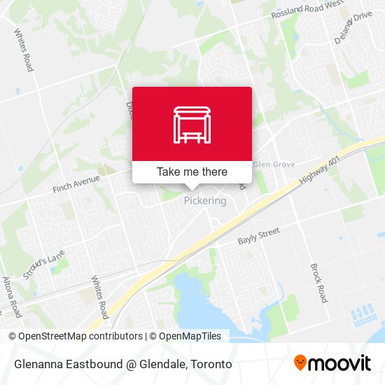 Glenanna Eastbound @ Glendale plan