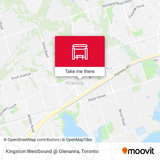 Kingston Westbound @ Glenanna plan