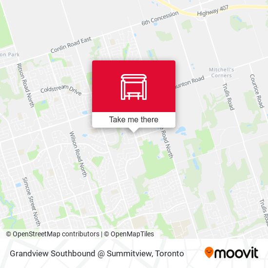 Grandview Southbound @ Summitview plan