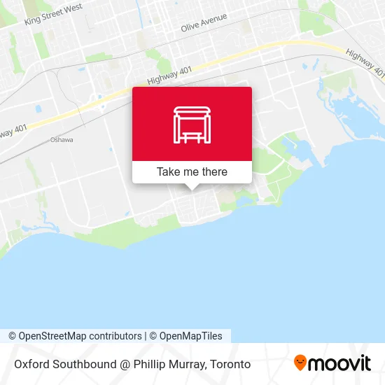 Oxford Southbound @ Phillip Murray map