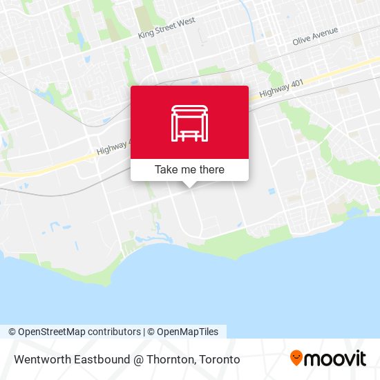 Wentworth Eastbound @ Thornton plan