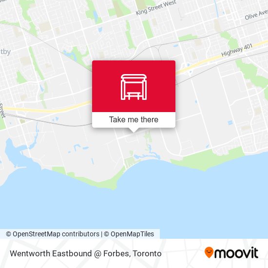 Wentworth Eastbound @ Forbes plan