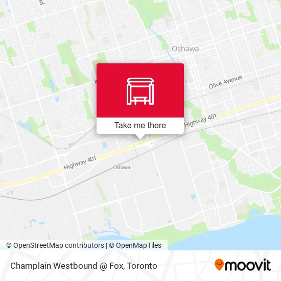 Champlain Westbound @ Fox plan