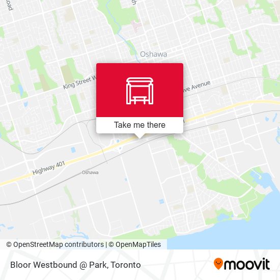 Bloor Westbound @ Park plan