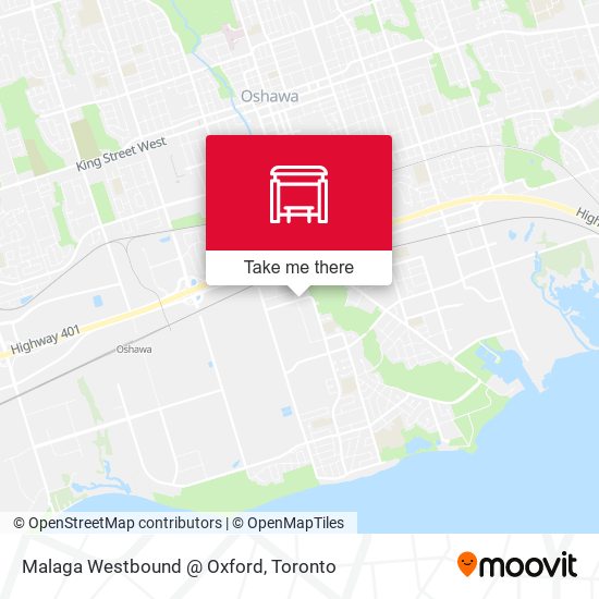 Malaga Westbound @ Oxford plan