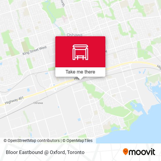 Bloor Eastbound @ Oxford plan