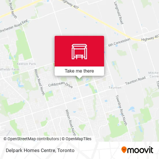Delpark Homes Centre map