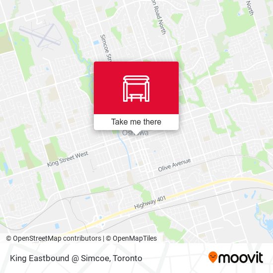 King Eastbound @ Simcoe plan