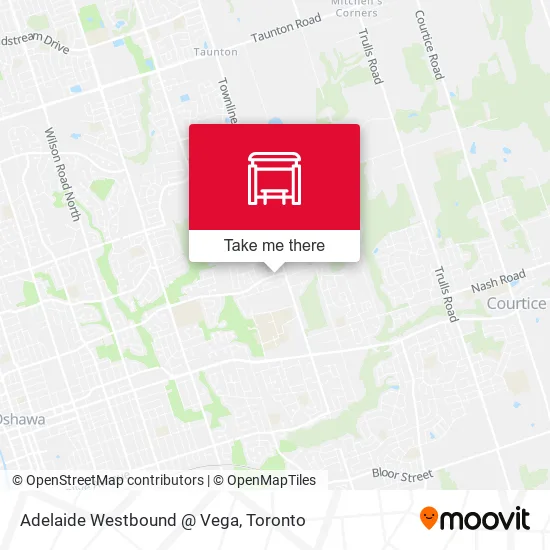 Adelaide Westbound @ Vega map