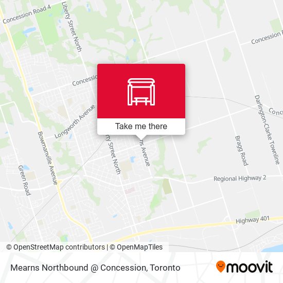 Mearns Northbound @ Concession plan