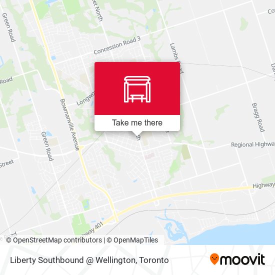 Liberty Southbound @ Wellington plan
