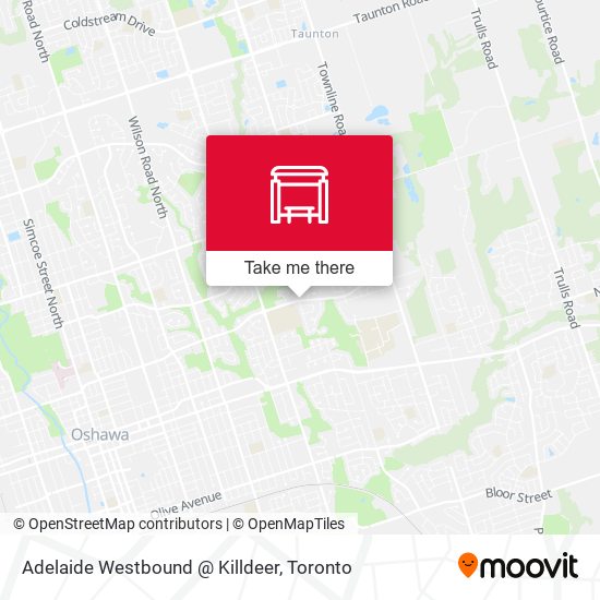 Adelaide Westbound @ Killdeer map