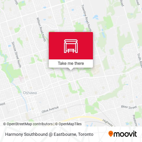 Harmony Southbound @ Eastbourne map