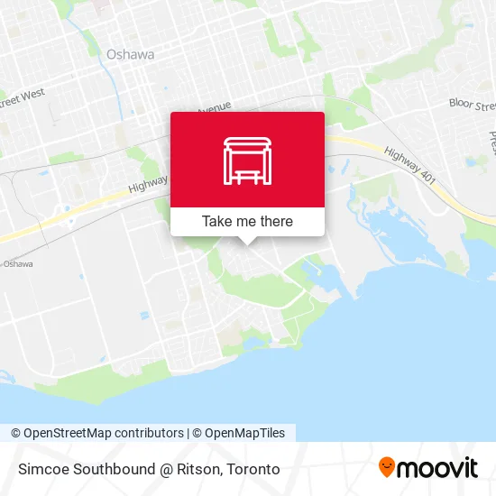 Simcoe Southbound @ Ritson plan