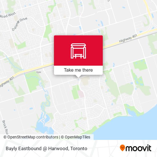 Bayly Eastbound @ Harwood plan