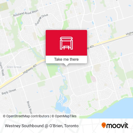 Westney Southbound @ O'Brien plan
