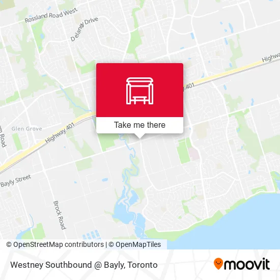 Westney Southbound @ Bayly plan