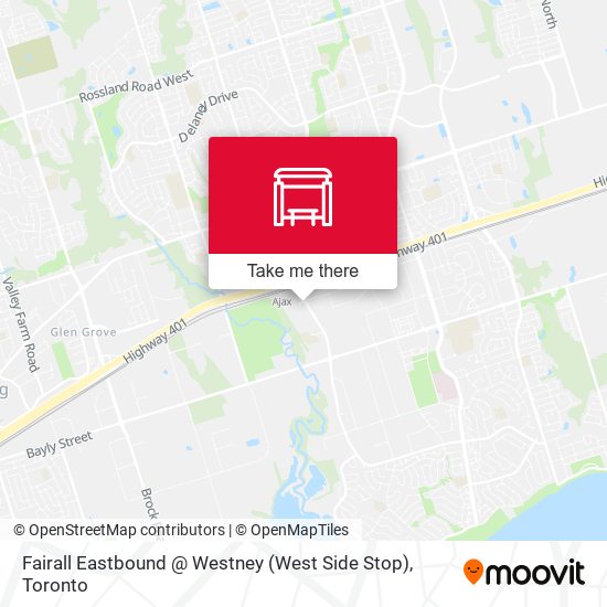 Fairall Eastbound @ Westney (West Side Stop) map