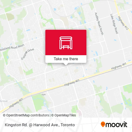 Kingston Rd. @ Harwood Ave. plan