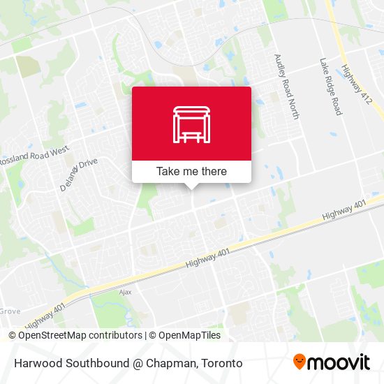 Harwood Southbound @ Chapman plan