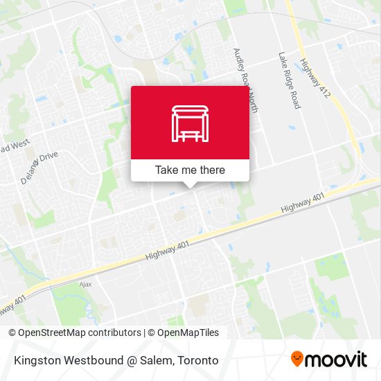 Kingston Westbound @ Salem plan
