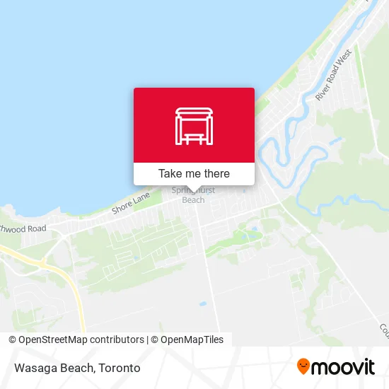 Wasaga Beach map