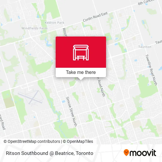 Ritson Southbound @ Beatrice map