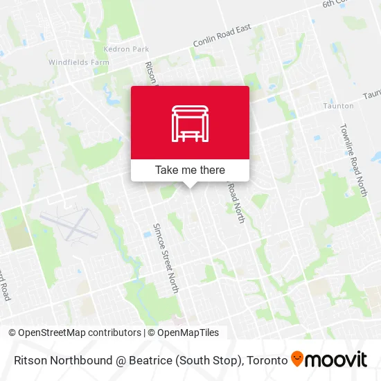 Ritson Northbound @ Beatrice (South Stop) map