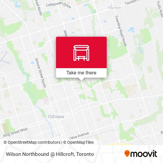 Wilson Northbound @ Hillcroft map