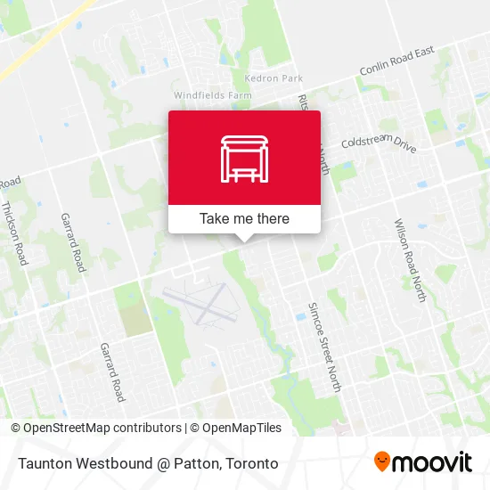 Taunton Westbound @ Patton plan