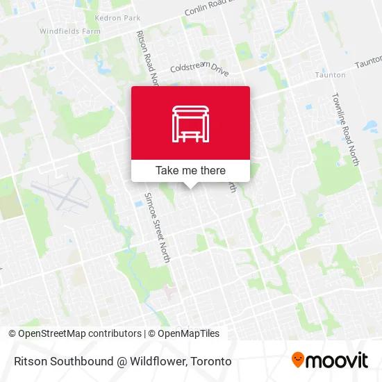 Ritson Southbound @ Wildflower map